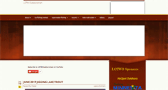 Desktop Screenshot of lakeofthewoodsoutdoorsman.com